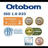 Cama Box Camurça I com Colchão Queen Espuma D33 Iso (18x158x198) Cinza e Grafite - 4