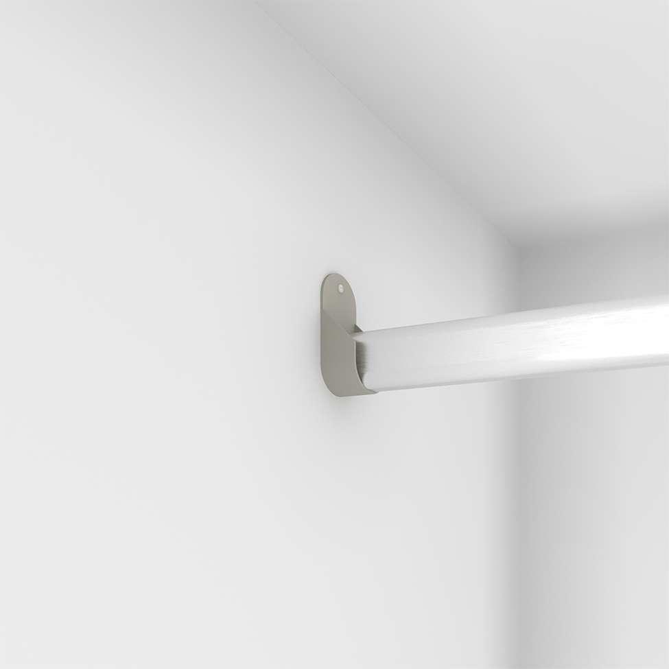 Guarda-Roupa Casal com Espelho Paris 3 PT 2 GV Branco - 5