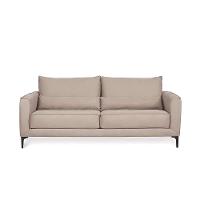 Sofá 3 Lugares Versatti Suede Bege 210 cm - 4