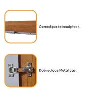 Guarda-Roupa Solteiro Max 4 PT 2 GV Cinamomo e Off White - 6