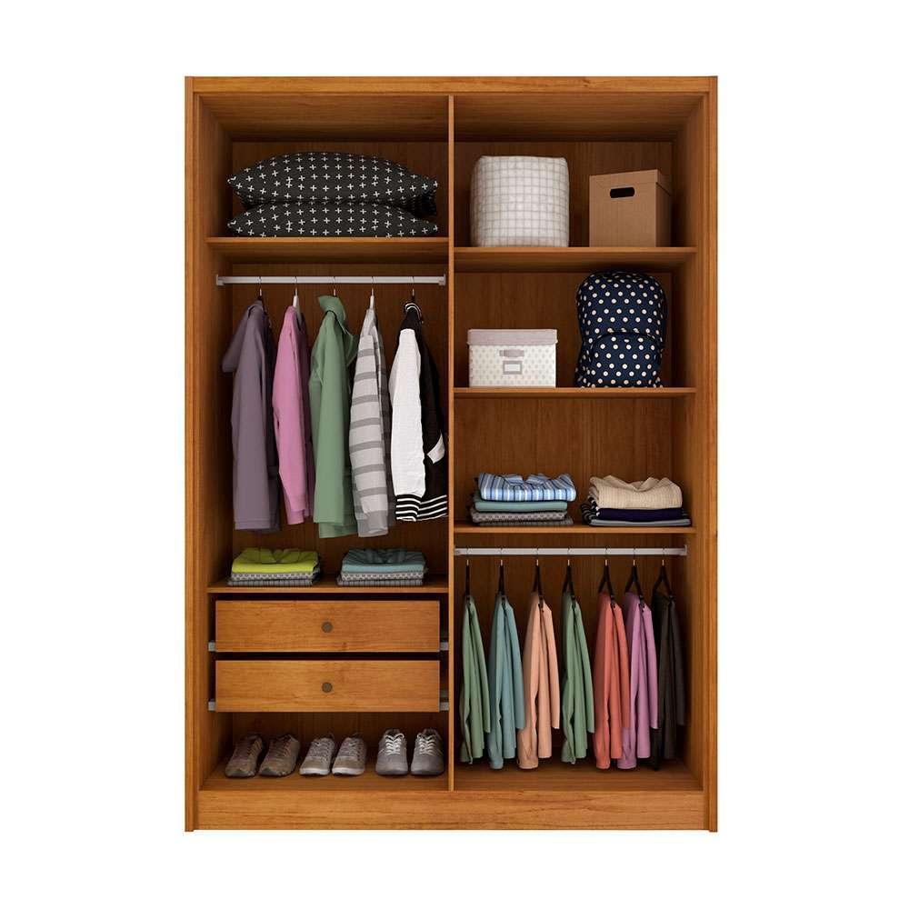 Guarda-Roupa Solteiro Max 4 PT 2 GV Cinamomo - 10