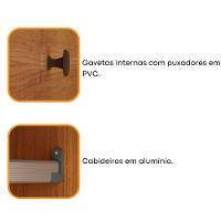 Guarda-Roupa Solteiro Max 4 PT 2 GV Cinamomo