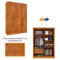 Guarda-Roupa Solteiro Max 4 PT 2 GV Cinamomo - 7