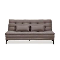 Sofá-Cama Casal 3 Lugares Prince Suede Marrom - 5