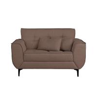 Sofá 2 Lugares Piacenza Linho Marrom 152 cm - 4