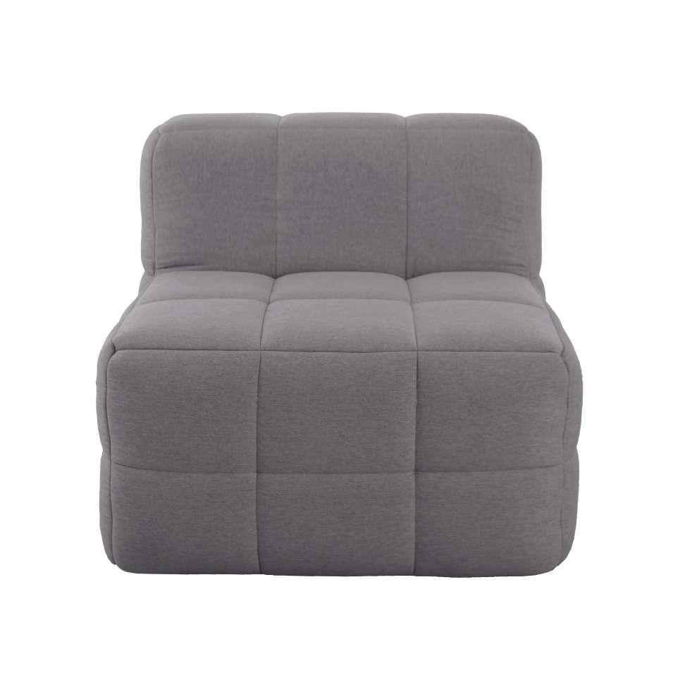 Sofá Guldi Popup com Módulo Canto Central e Puff Linho Cinza - 9