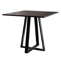 Conjunto de Mesa de Jantar com 4 Cadeiras Mônaco Veludo Bege e Preto