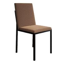 Conjunto de Mesa de Jantar com Tampo Branco e 4 Cadeiras Mônaco Veludo Marrom e Preto - 5