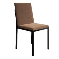 Conjunto de Mesa de Jantar com 4 Cadeiras Mônaco Veludo Marrom e Preto - 5