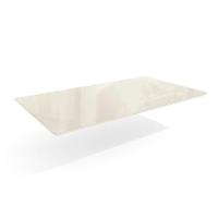 Tampo Retangular para Mesa de Jantar com Vidro Petúnia Off White 160 cm - 1