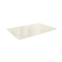Tampo Retangular para Mesa de Jantar com Vidro Petúnia Off White 120 cm - 1