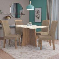 Tampo Retangular para Mesa de Jantar com Vidro Petúnia Off White 120 cm - 2