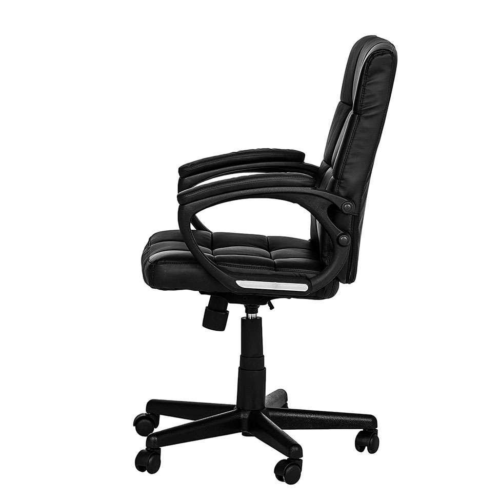 Cadeira de Escritório Diretor Giratória Charles Preta - 7