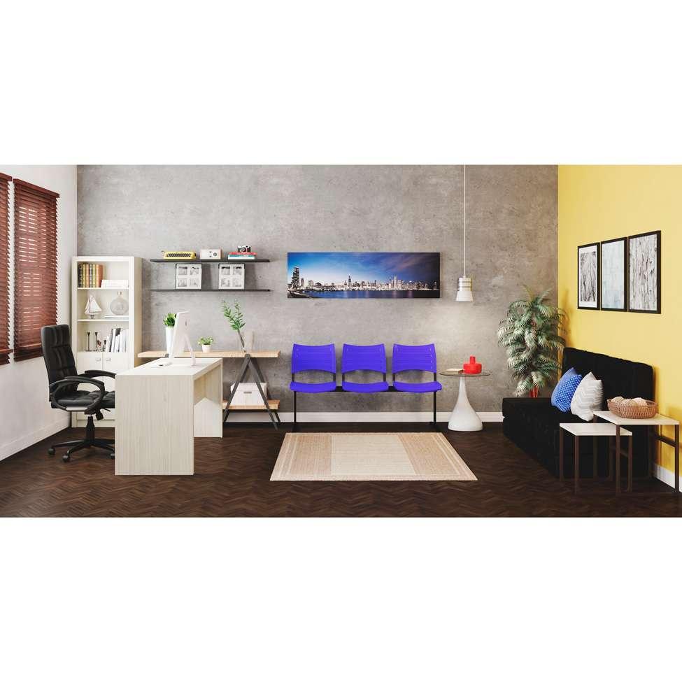 Cadeira de Escritório Diretor Giratória Charles Preta - 9