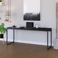 Escrivaninha Studio Preta 180 cm - 6