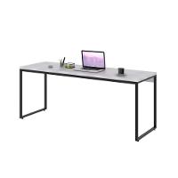 Escrivaninha Studio Branca e Preta 180 cm - 5