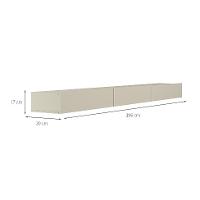 Rack Suspenso para TV até 70 Polegadas Pamplona 1 PT 2 GV Off White - 2