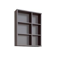 Armário de Banheiro com Espelho Eduarda 1 PT Grafite