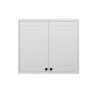 Armário Aéreo Évora 2 PT Branco Ártico 80 cm - 2