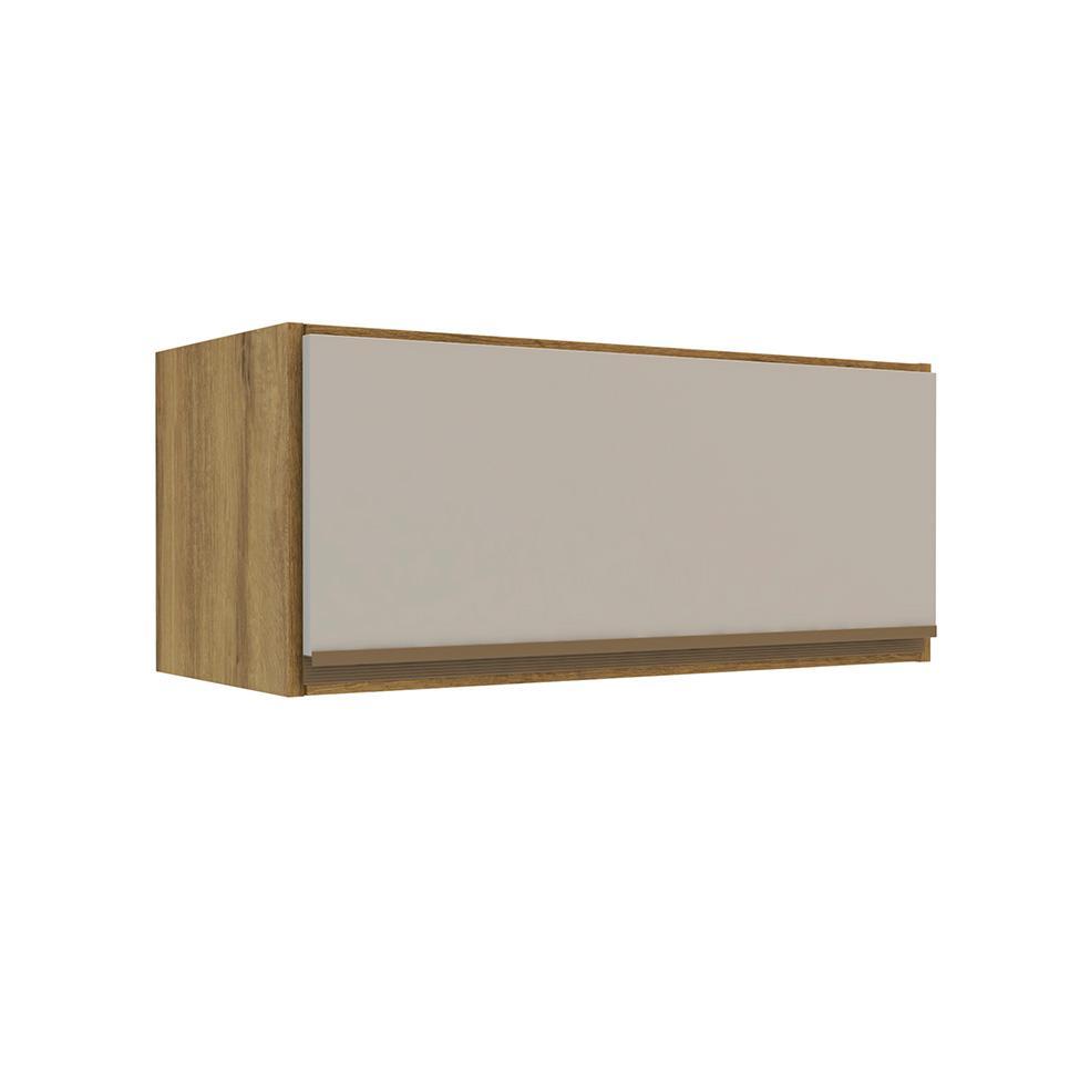 Armário Aéreo Margarida 1 PT Mel e Arenas - 1