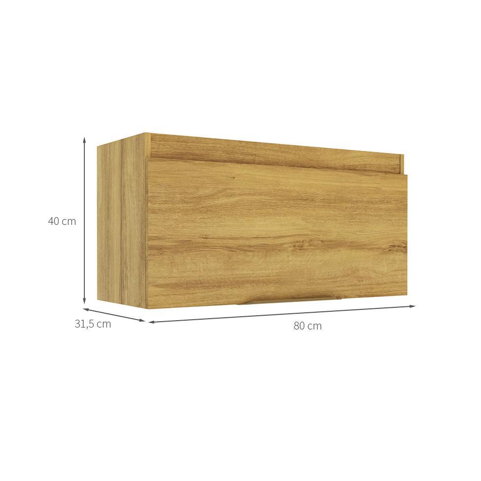 Armário Aéreo Magnólia 1 PT Mel - 3