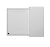 Armário Aéreo de Canto Évora 1 PT Branco Ártico - 5