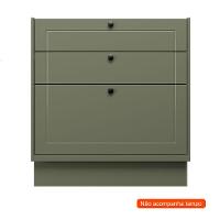 Balcão de Cozinha sem Tampo Évora 3 GV Verde Hill - 2