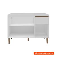 Balcão de Cozinha Margarida sem Tampo 3 PT 1 GV Branco - 2