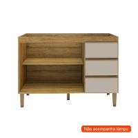 Balcão de Cozinha Margarida sem Tampo 2 PT 3 GV Mel e Arenas - 2