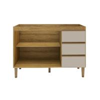 Balcão de Cozinha Margarida sem Tampo 2 PT 3 GV Mel e Arenas - 4