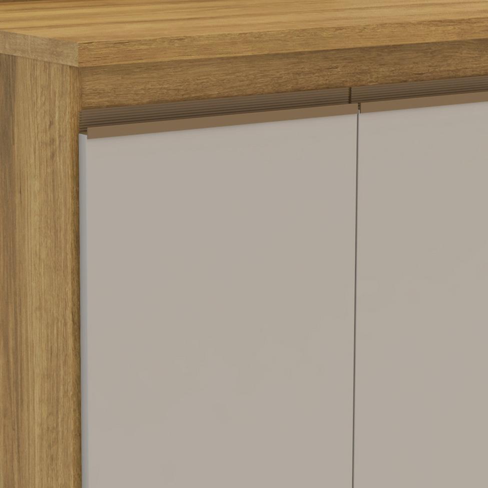 Balcão de Cozinha Margarida com Tampo 2 PT Mel e Arenas - 4