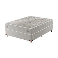 Cama Box com Colchão Casal Master Hotel Molejo Superlastic (67x138x188) Bege - 1