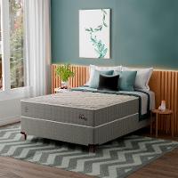 Cama Box com Colchão Casal Master Hotel Molejo Superlastic (67x138x188) Bege - 2