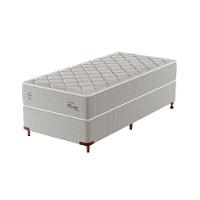 Cama Box com Colchão Solteirão Master Hotel Molejo Superlastic (67x96x203) Bege - 1