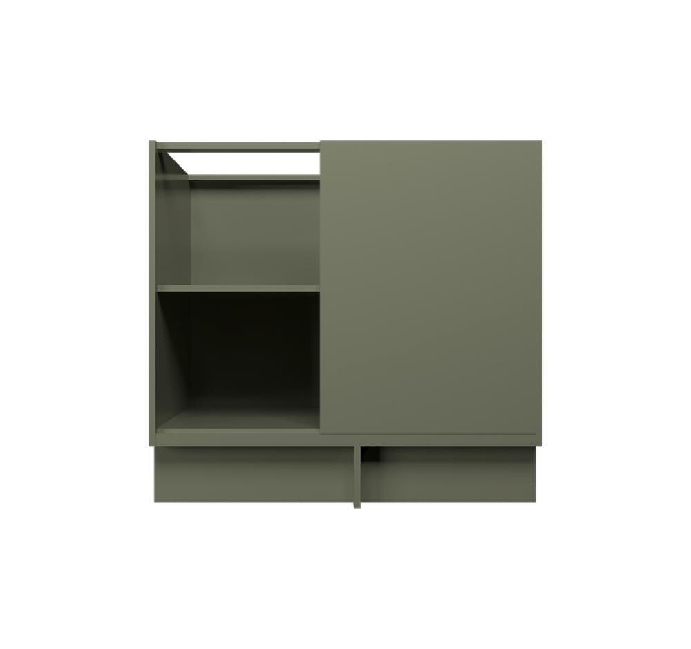 Balcão de Canto sem Tampo Évora 1 PT Verde Hill - 4