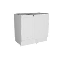 Balcão de Canto sem Tampo Évora 1 PT Branco Ártico - 1