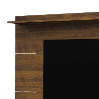 Conjunto de Rack Charlotte 2 PT com Painel para TV até 42 Polegadas Slim Pinho e Off White - 5