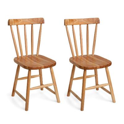 Conjunto com 2 Cadeiras Espanha Natural