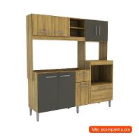 Cozinha Compacta Jasmin 8 PT 1 GV Dakar e Vulcano - 2