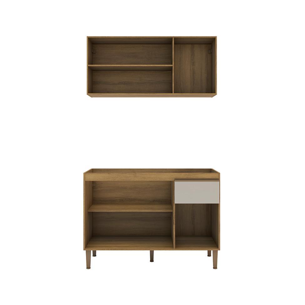 Cozinha Compacta Margarida 6 PT 1 GV Mel e Arenas - 4