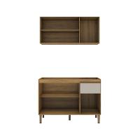 Cozinha Compacta Margarida 6 PT 1 GV Mel e Arenas