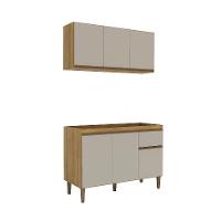 Cozinha Compacta Margarida 6 PT 1 GV Mel e Arenas - 5