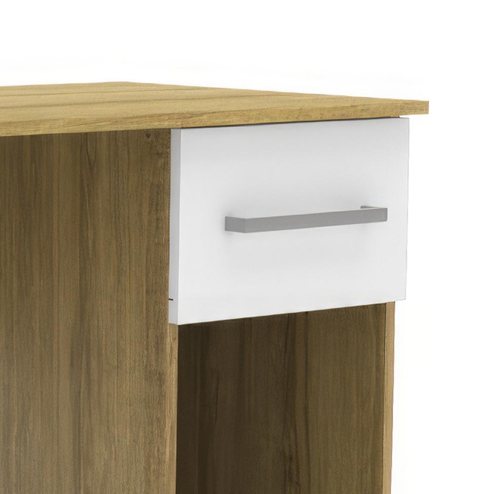 Escrivaninha Steven 1 GV Mel e Branca - 4