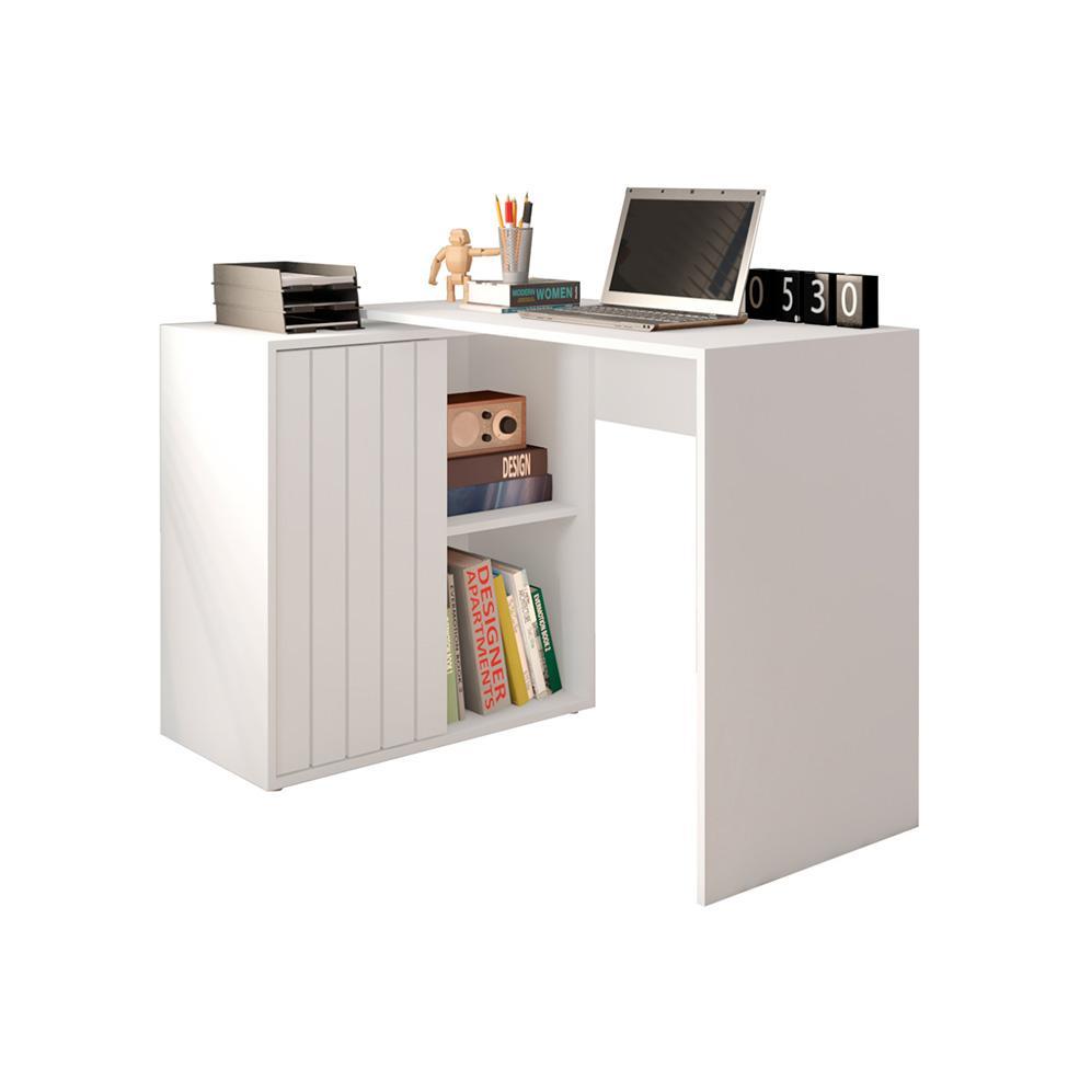 Escrivaninha Tech 1 PT Branca - 1