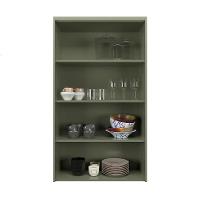 Cristaleira Évora com Vidro 2 PT Verde Hill - 2