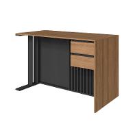 Escrivaninha Salir 2 GV Mel e Grafite - 7