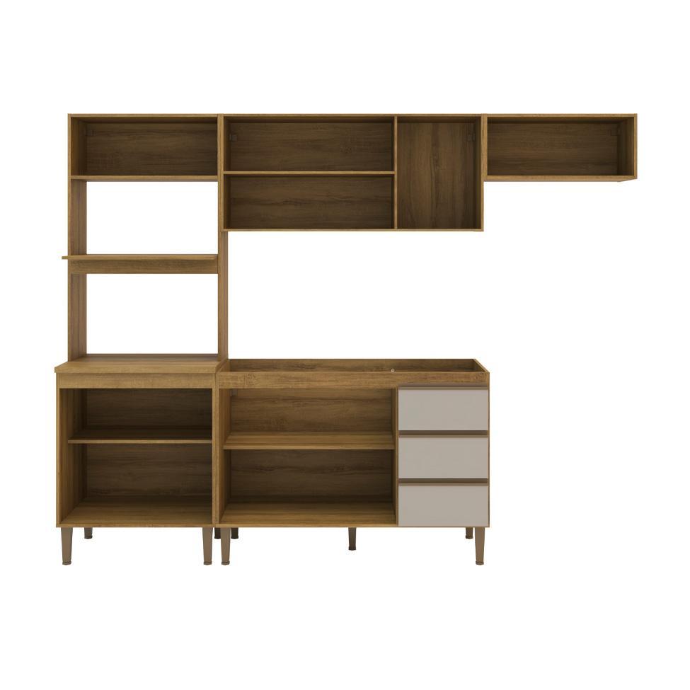 Cozinha Completa Margarida 9 PT 3 GV Mel e Arenas - 5