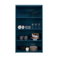 Cristaleira Évora com Vidro 2 PT Azul Orion - 2