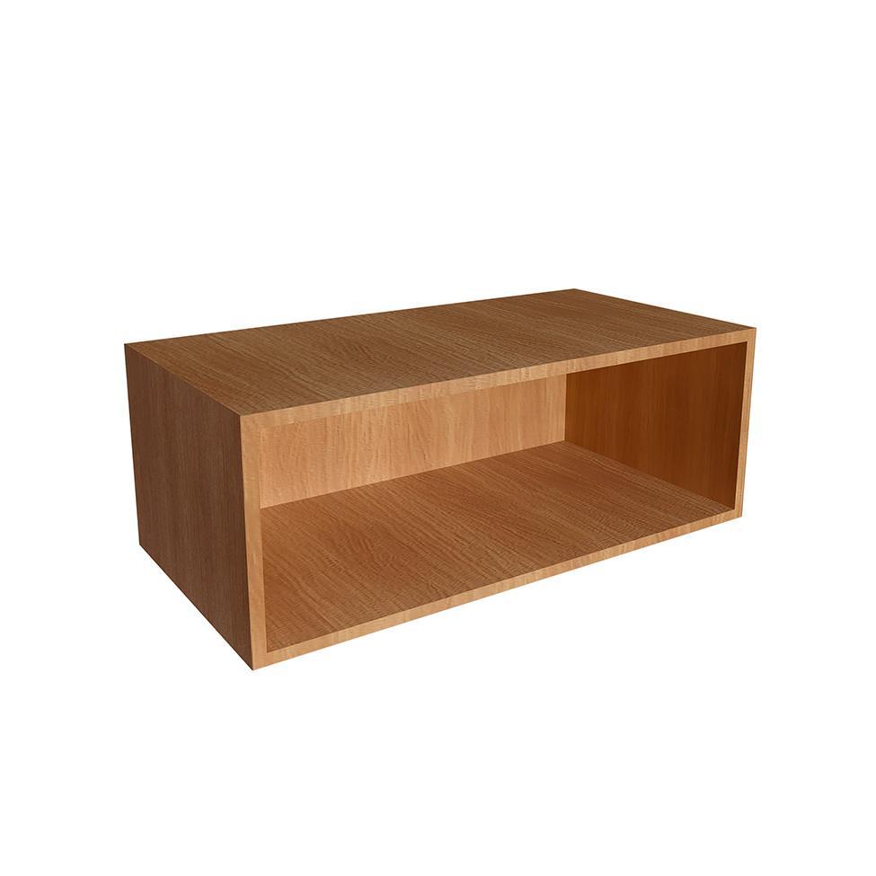 Gabinete de Banheiro Alice 1 PT Mel e Grafite - 4