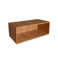 Gabinete de Banheiro Alice 1 PT Mel e Grafite